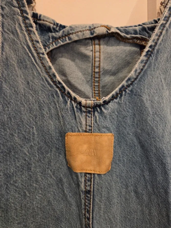 Salopette Zara jeans 13/14 ans 164cm - photo numéro 5