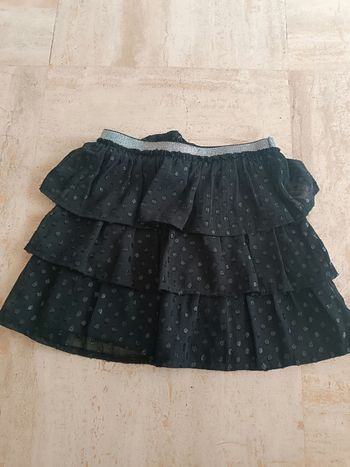Jupe tulle argenté 
