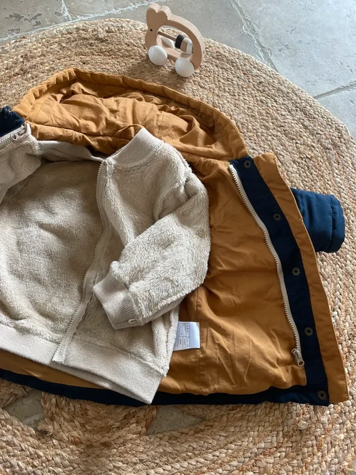 Manteau chaud amovible 12 mois - photo numéro 4