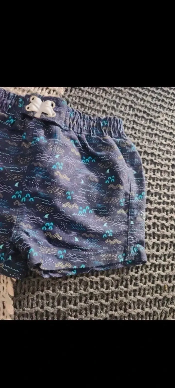 Short de bain taille 6 mois - photo numéro 3