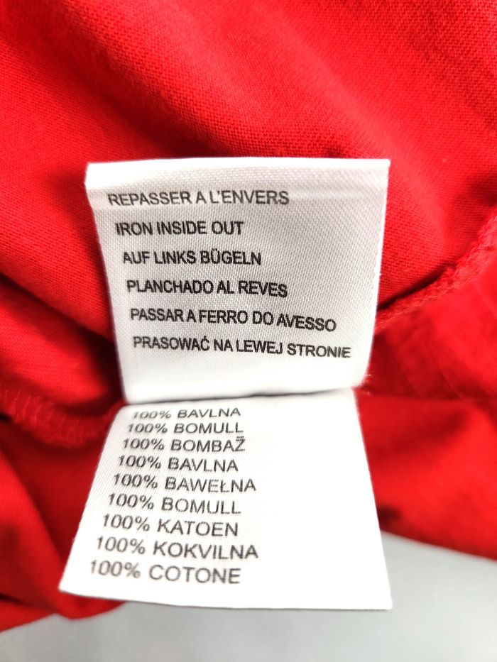 T-shirt Billabong Rouge Manches Courtes - Taille M - photo numéro 7