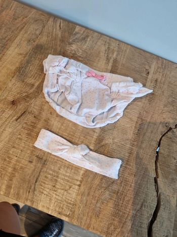 Cache couche et bandeau gemo 1 mois
