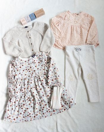 Ensemble 5 pièces Terre de Chardons Sergent Major Taille 24 mois