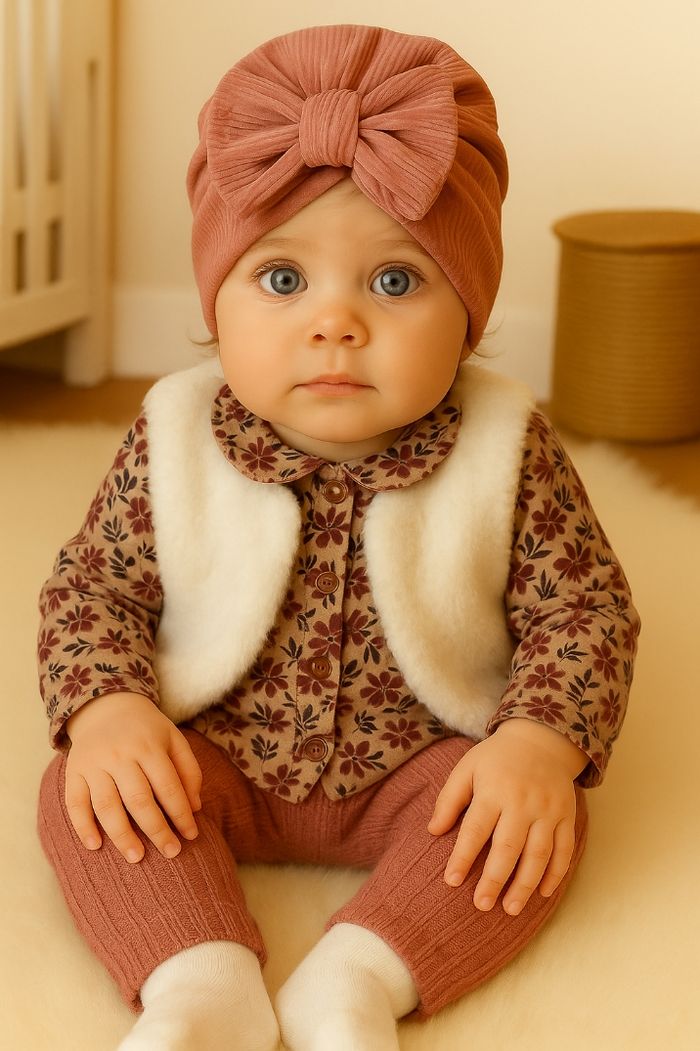 Ensemble complet hiver sergent major fille 6 mois 🎀