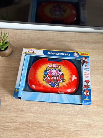 Ordinateur portable kid Marvel Spidey and his amazing Friends clémentoni
