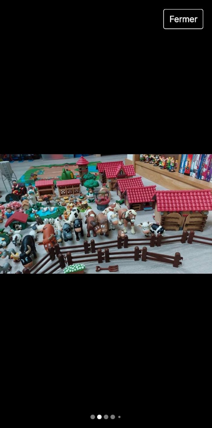 Collection livres et figurines les animaux de la ferme - photo numéro 2