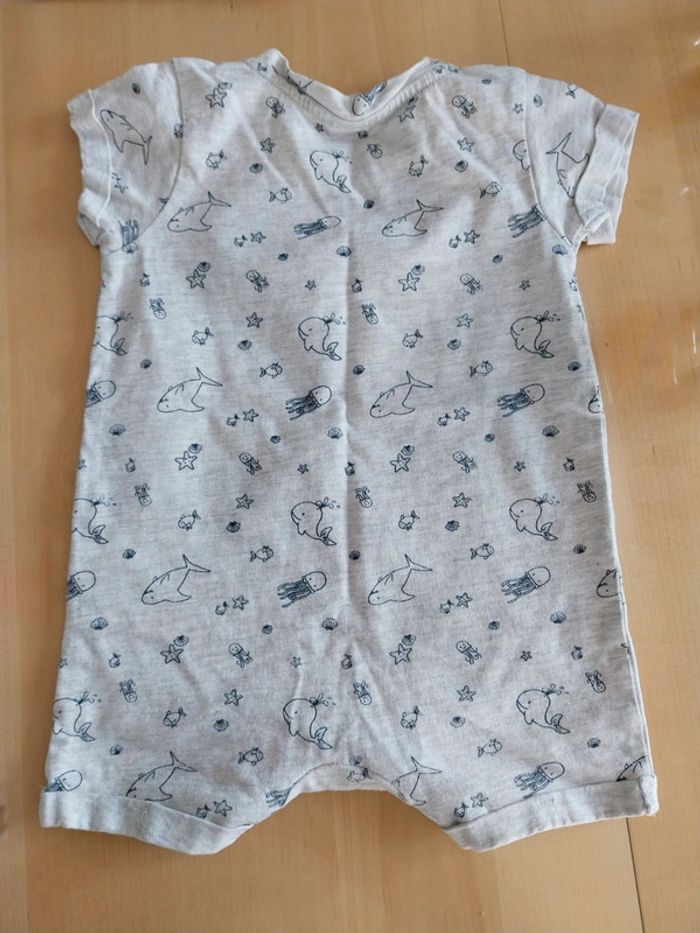 Lot de 2 barboteuses bébé 3 6 mois - photo numéro 4