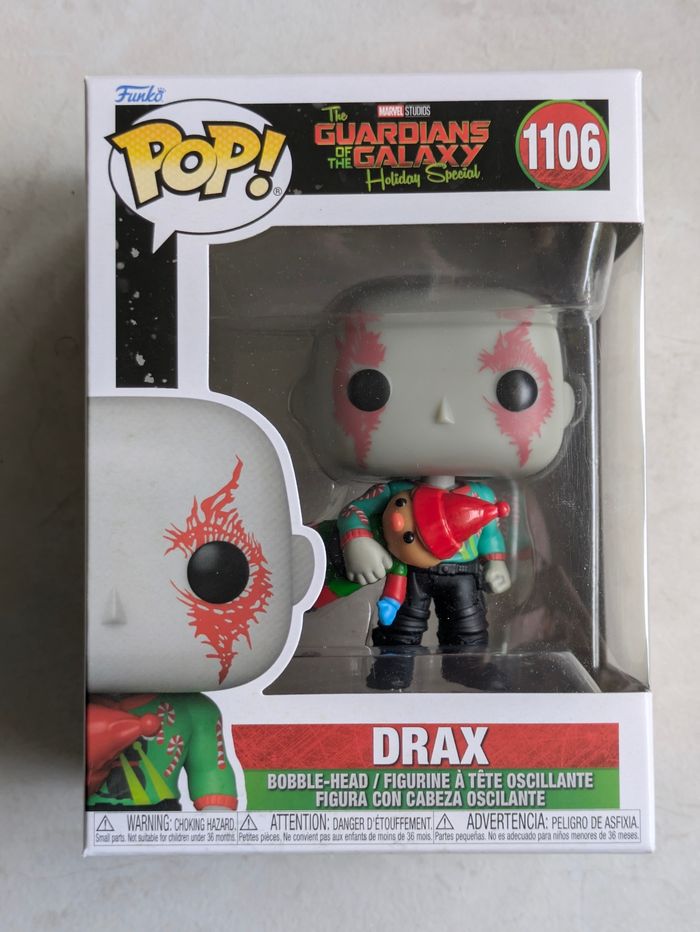 Pop ! Funko 1106 drax les gardiens de la galaxie. Marvel Disney - photo numéro 2