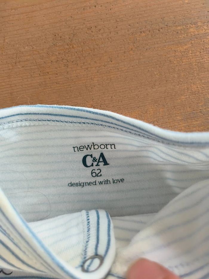 Lot de 2 pyjamas une pièce bébé garçon 3 mois C&A - photo numéro 5