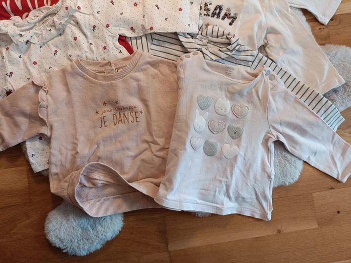 Lot de 7 t shirts manches longues - photo numéro 2