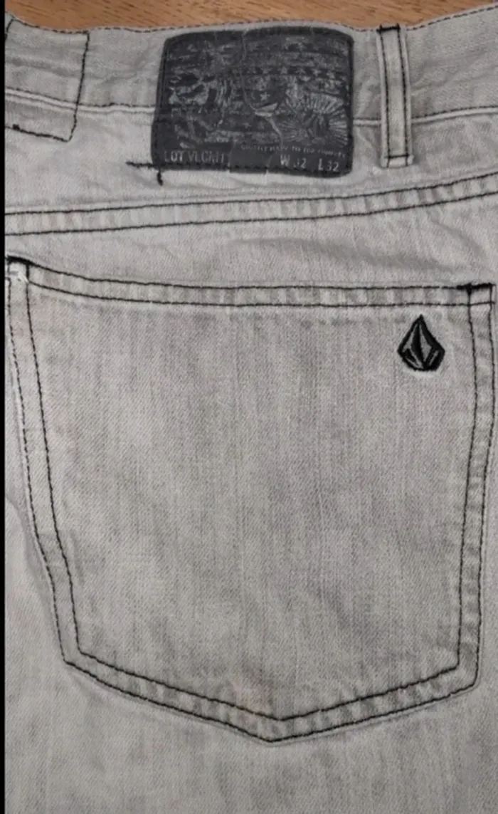 Jeans gris Volcom Stone 42 - photo numéro 8