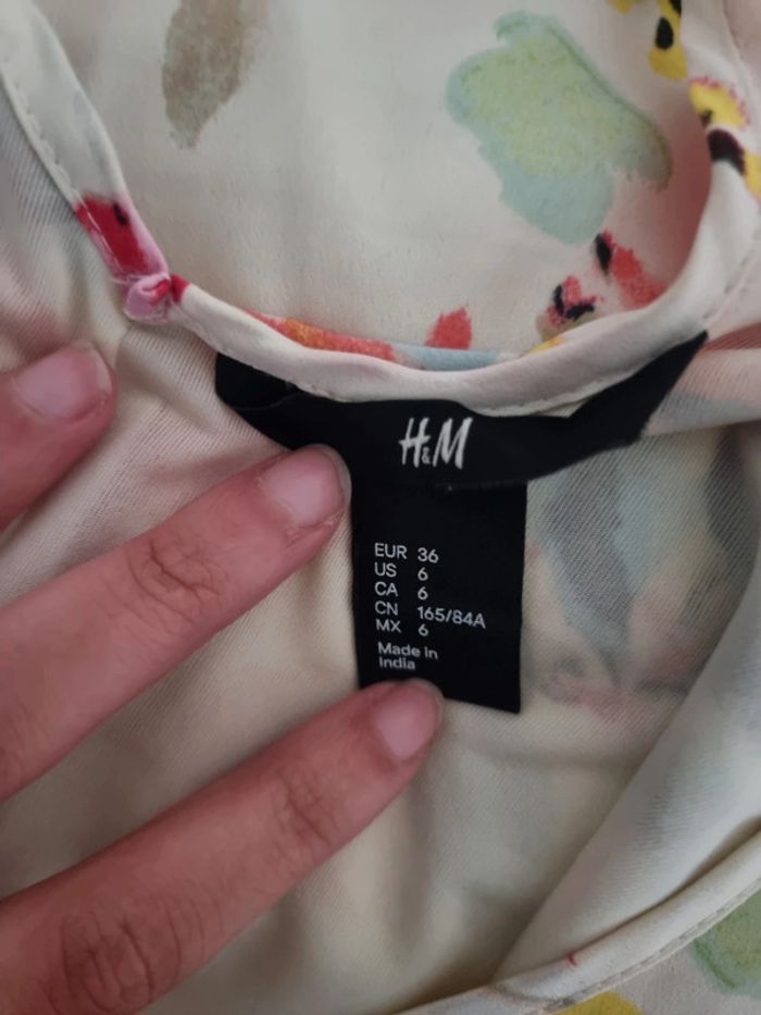 Robe d'été fleurie - H&M - photo numéro 3