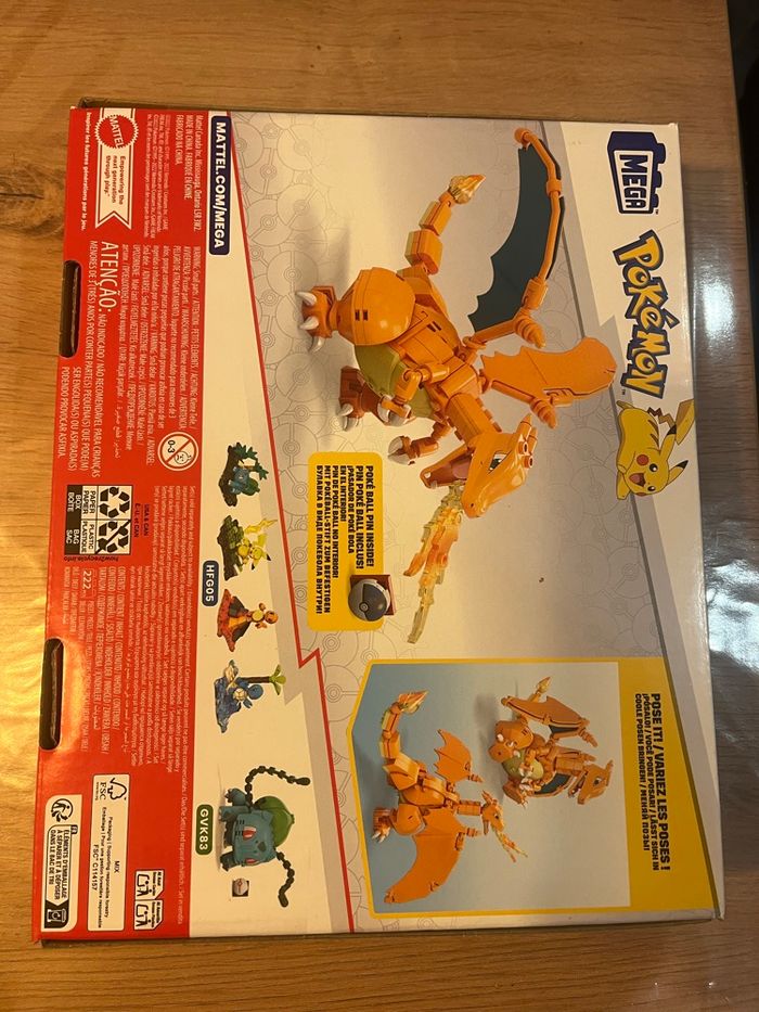 Mega Pokémon Figurine Dracaufeu - photo numéro 2