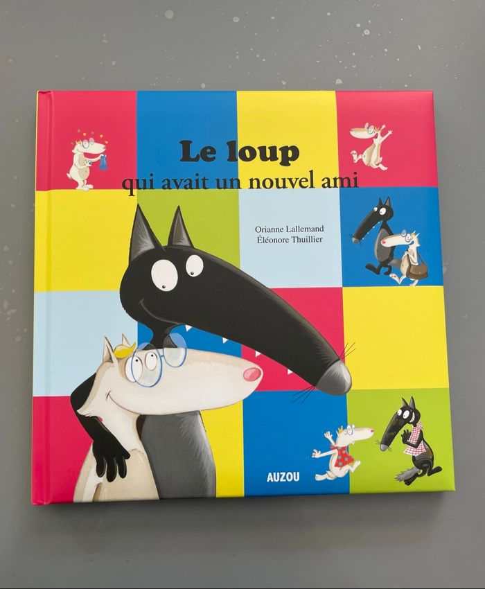 3 Grands livres Le Loup de Auzou neufs et 1 avec CD - photo numéro 6