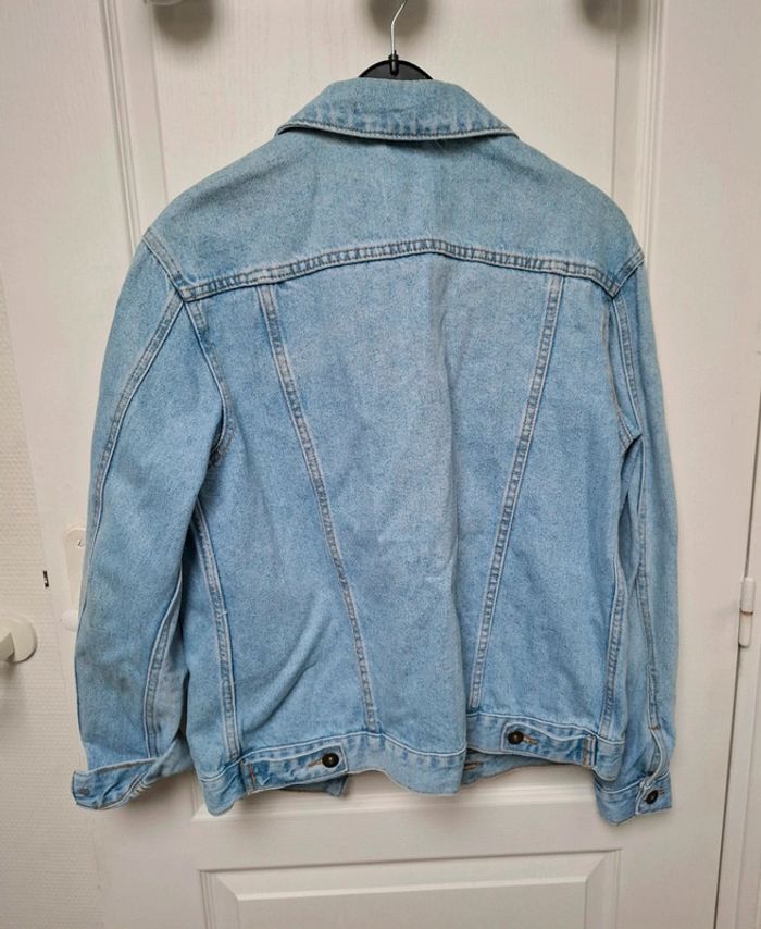 Veste en jean bleu clair taille Xs twintip oversize - photo numéro 3
