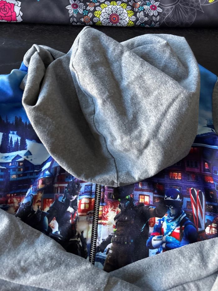 Veste jogging à capuche Fortnite - photo numéro 4