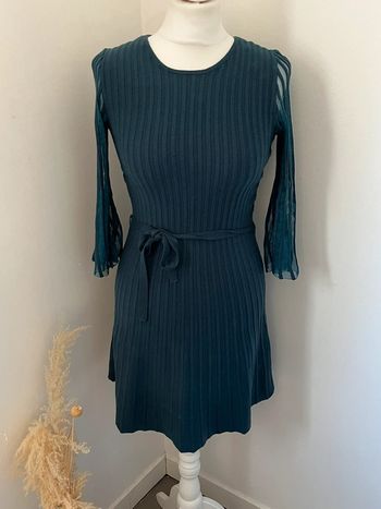 Robe cintrée bleue Morgan S
