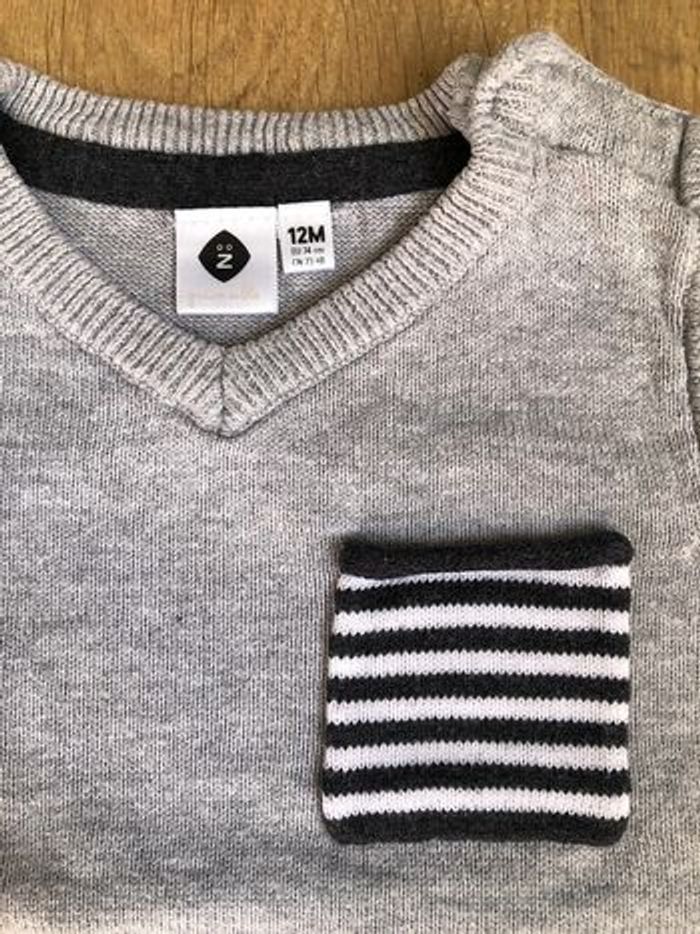 Pull sans manches bébé garçon - photo numéro 2