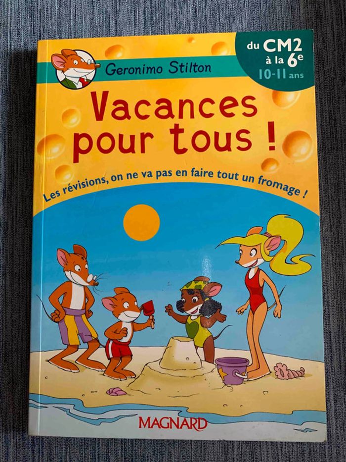 Vacances pour tous! Geronimo Stilton