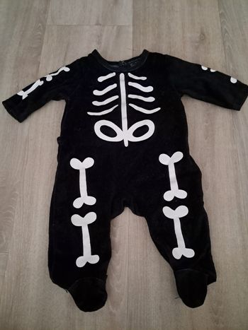Pyjama velour halloween 