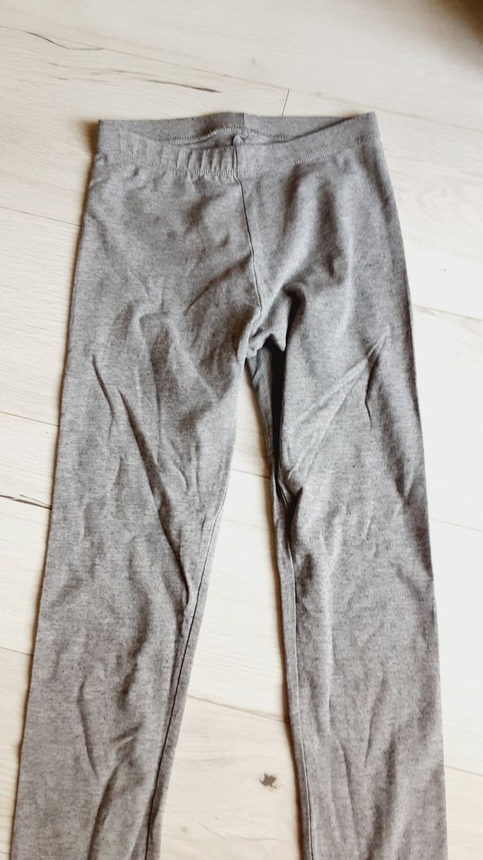 Vêtement fille pantalon legging gris Kiabi 12 ans - photo numéro 2