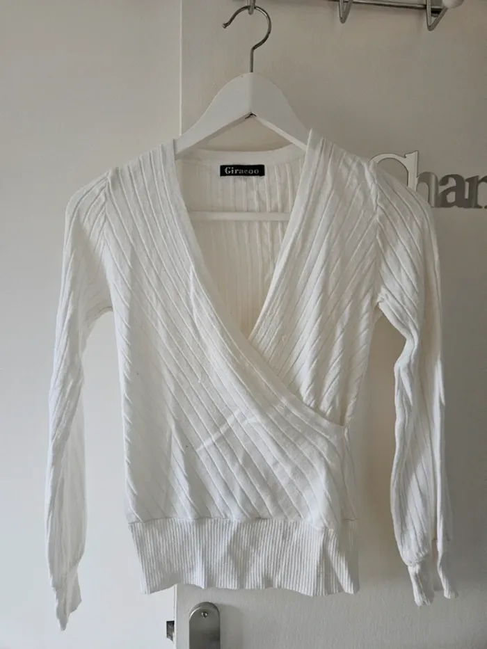 Pull blanc