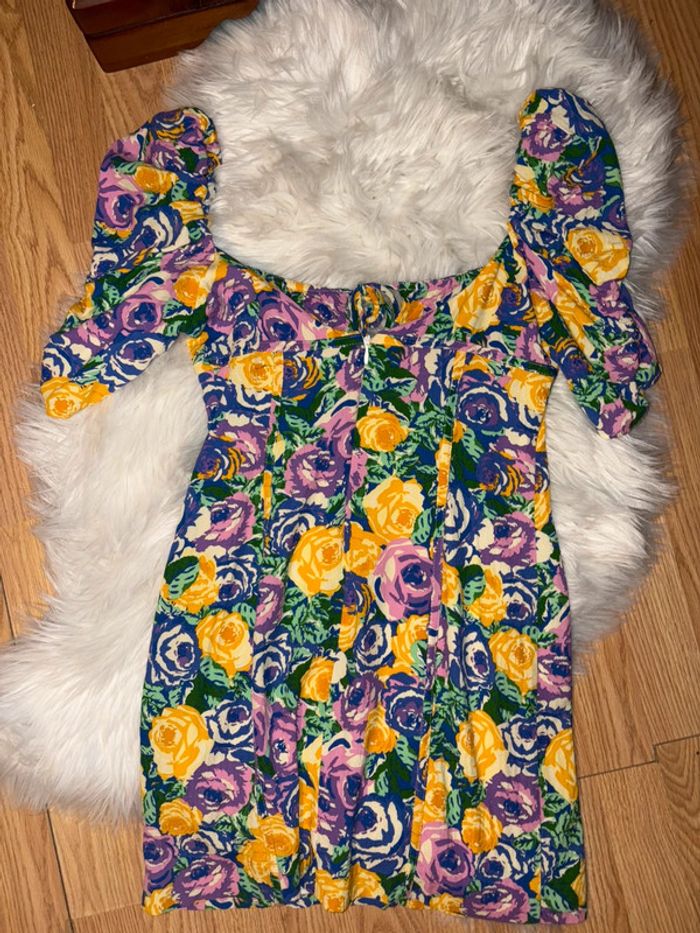 Robe fleuries Zara taille S - photo numéro 5
