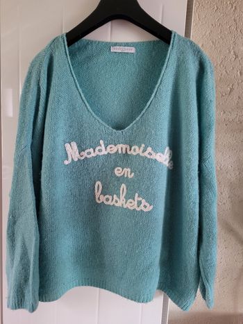 Pull en V taille unique Andromede 