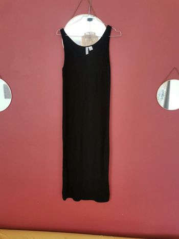 Robe d été longue noire taille M