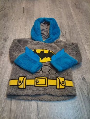 Sweat capuche pilou _ Batman _ 5 ans 