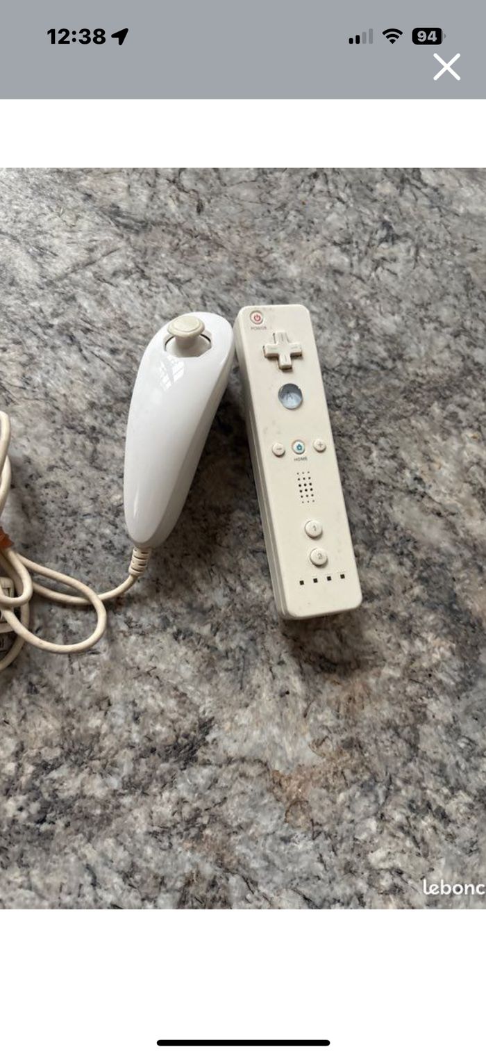 Manette / nunchuck Wii