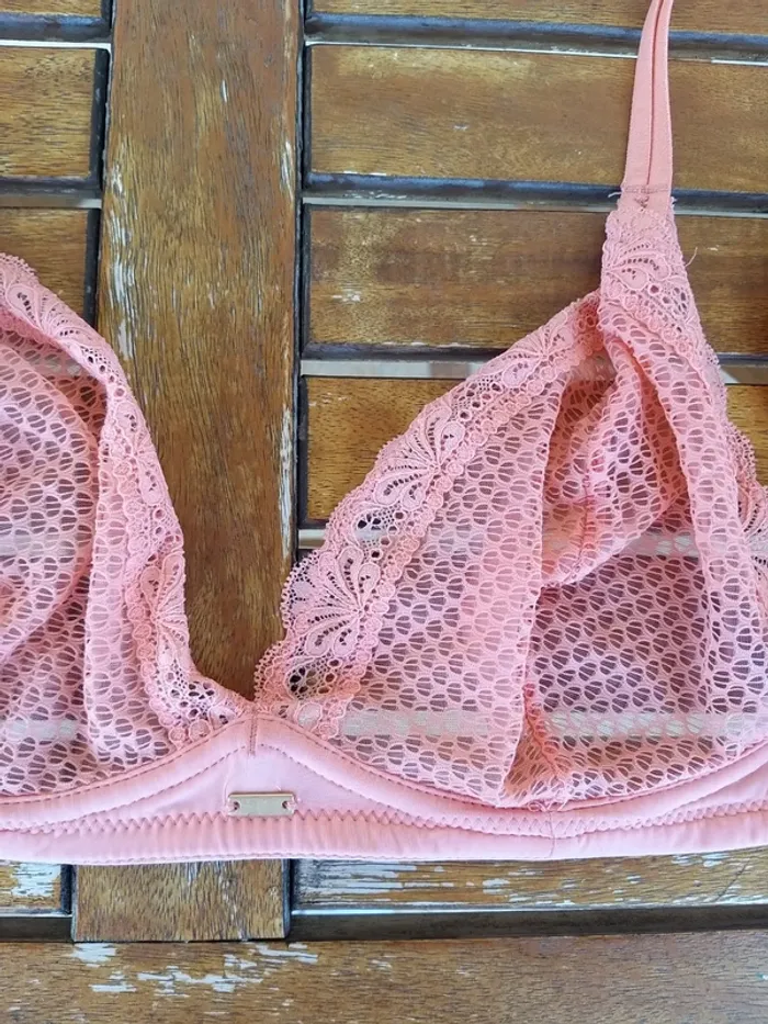 Soutien-gorge femme corail - photo numéro 3