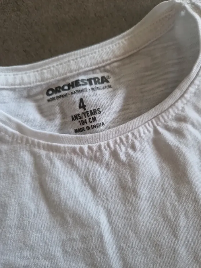 Lot 2 t shirt 4 ans - photo numéro 2