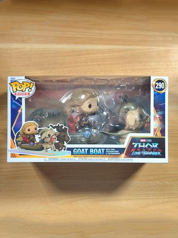 Funko Pop! Rides - Goat Boat With Thor, Toothgnasher & Toothgrinder #290 (Thor Love and Thunder)