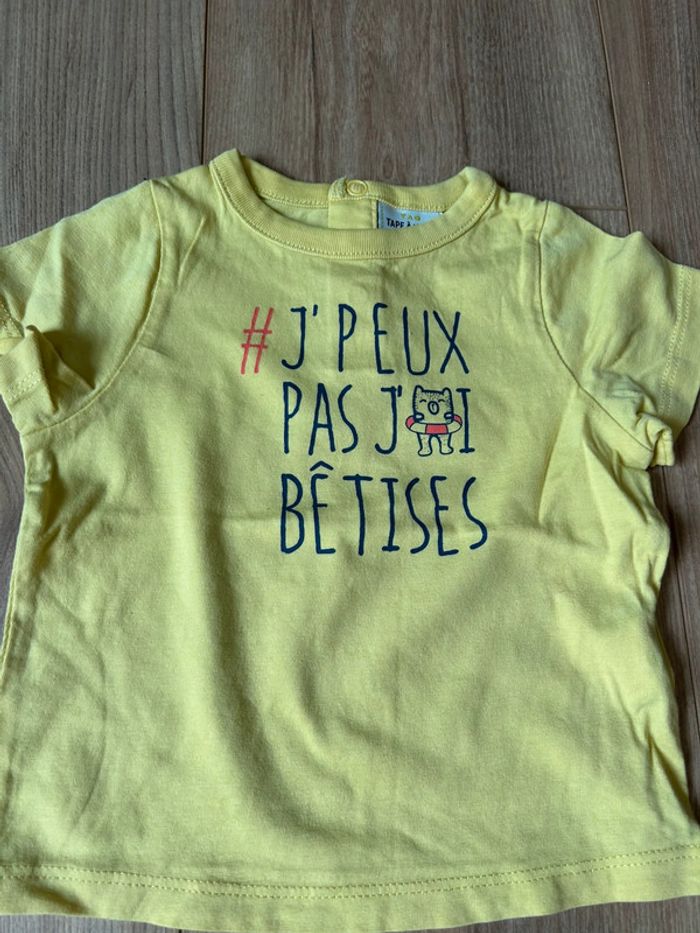 Tee-shirts 6 mois - photo numéro 3