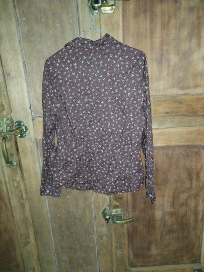 Chemise couleur chocolat - photo numéro 5