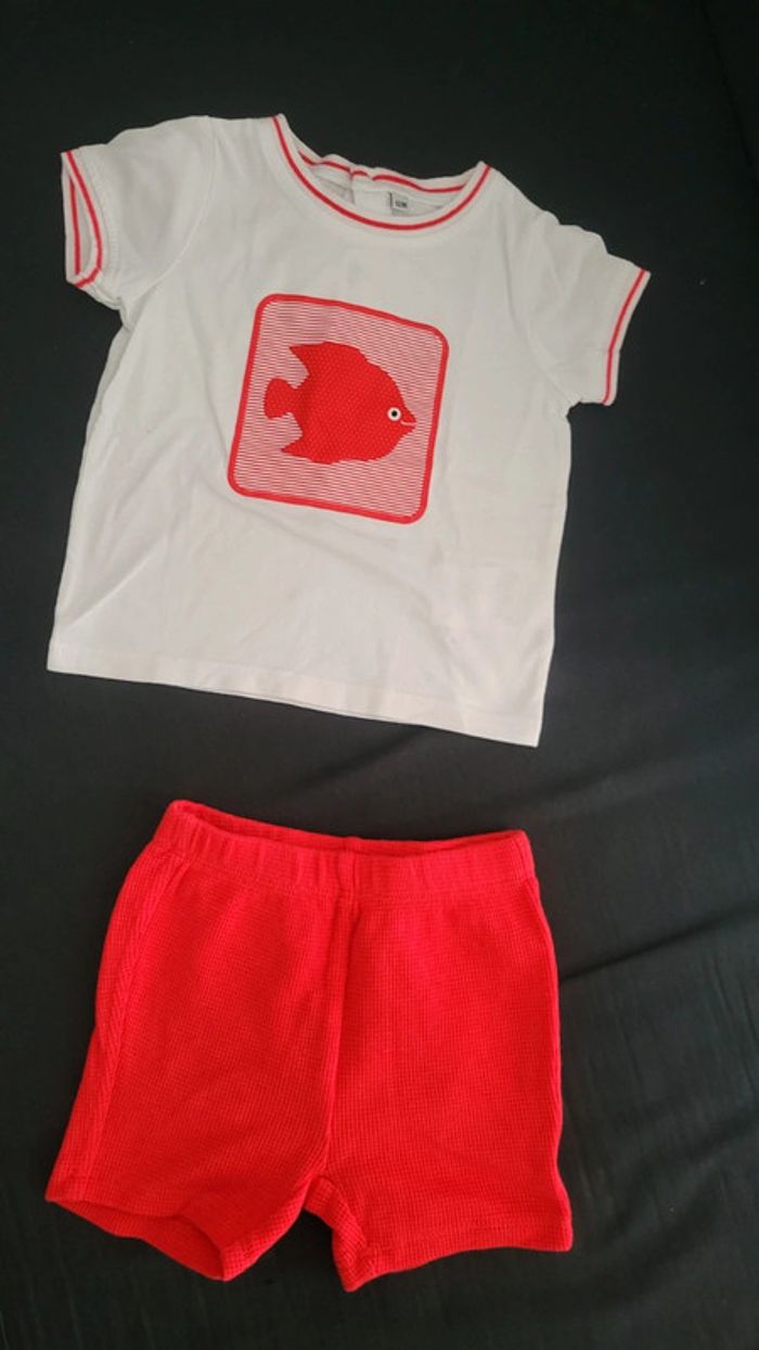 Ensemble 12 mois garçon