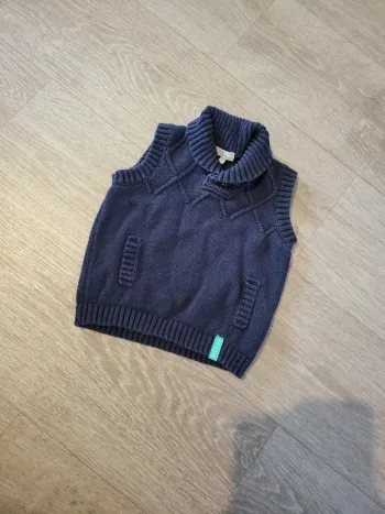 Pull sans manche 12 mois