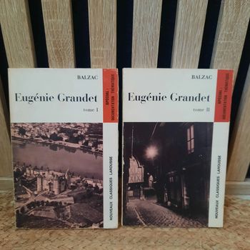 Livres Eugénie Grandet tome I et II Balzac