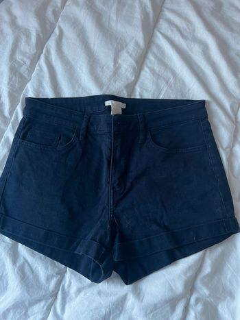 Mini Short Taille Haute Bleu marine H&M taille 38