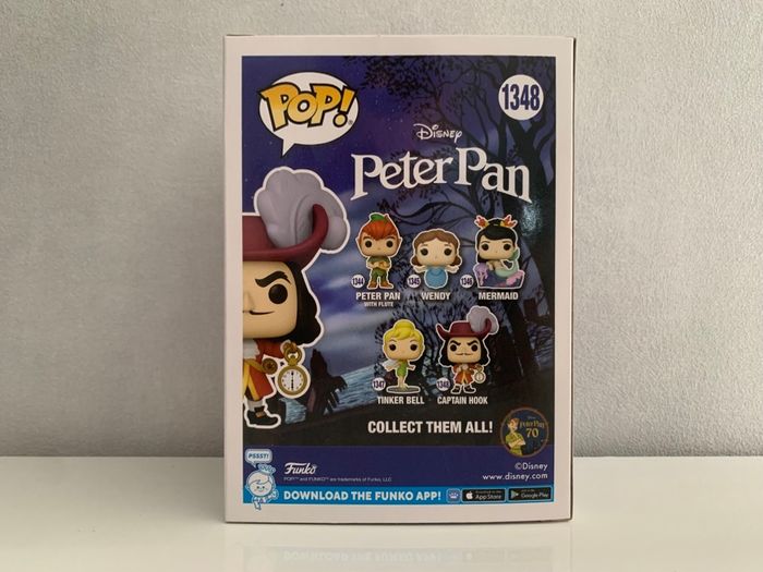 Funko pop Disney peter pan 1348 Captain hook - photo numéro 3