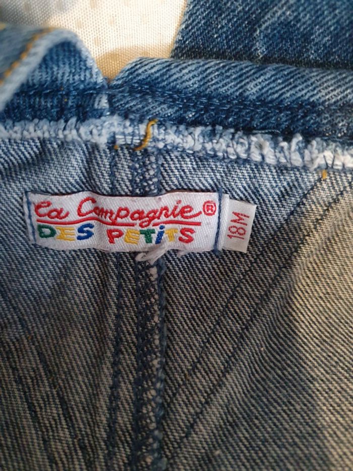 Salopette jeans 18 mois - photo numéro 3