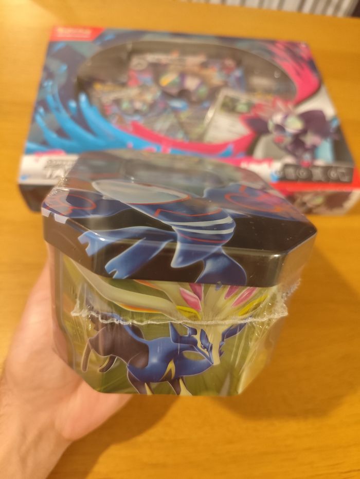 Lot coffrets cartes Pokémon Pokebox légendes azur Tag Tag ex - photo numéro 5