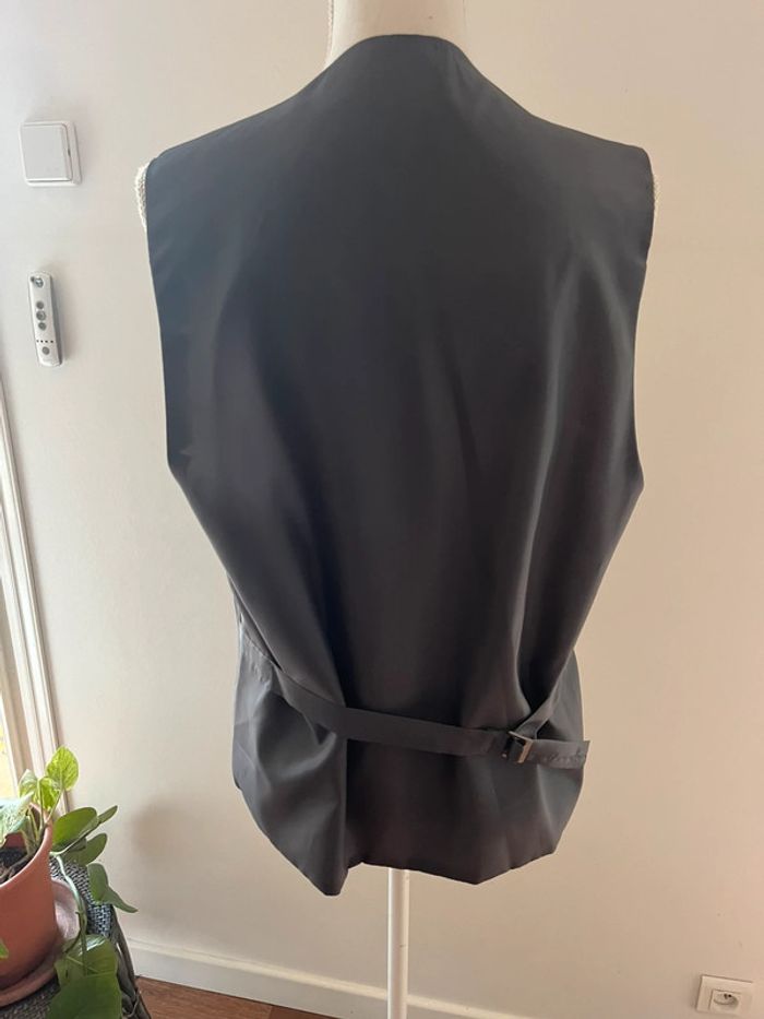 Costume homme 3 pièces gris chic mariage cérémonie fête taille 54/46 - photo numéro 6
