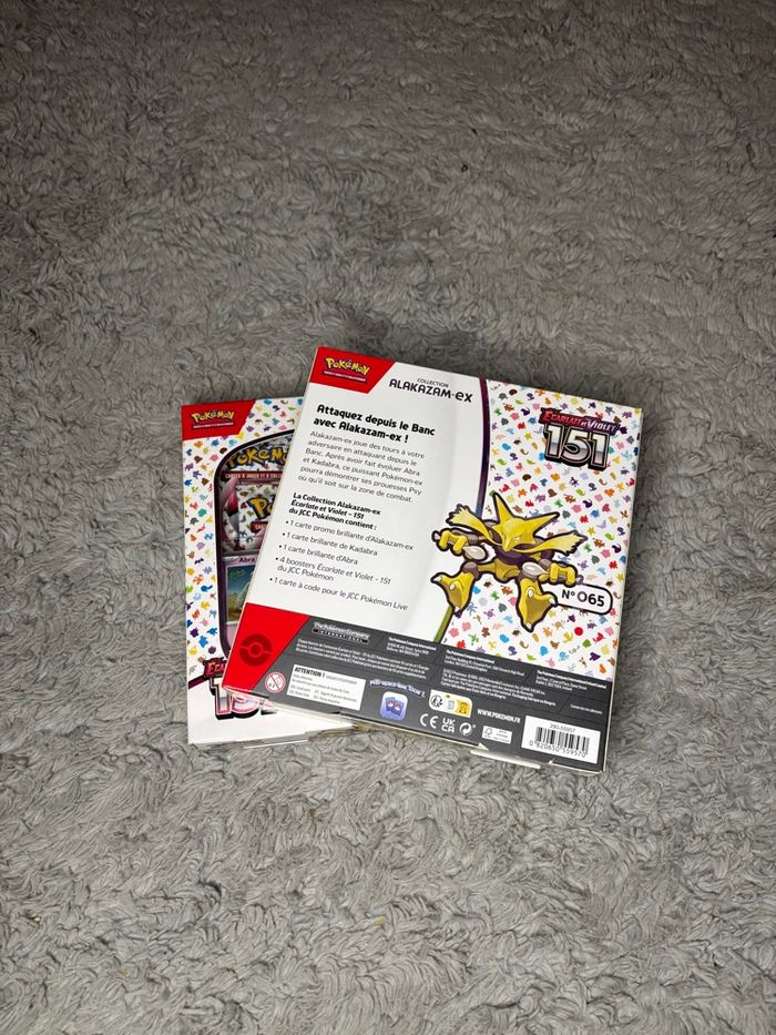 Coffret Alakazam 151 x 2 - photo numéro 3