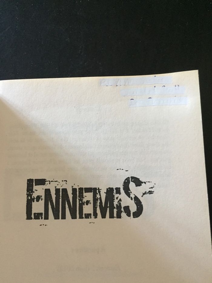 Livre 1 « ennemis » charles higson pocket jeunesse - photo numéro 4