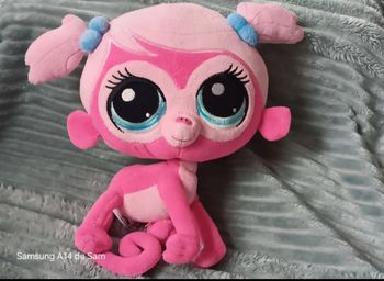 Peluche singe petshop