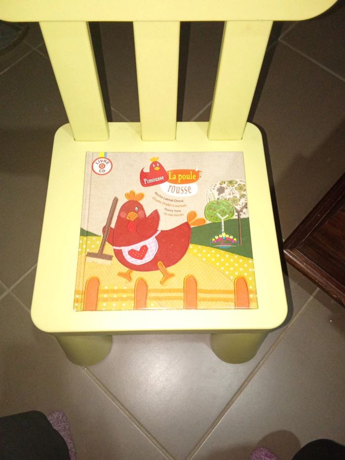 Livre Pimousse la poule rousse