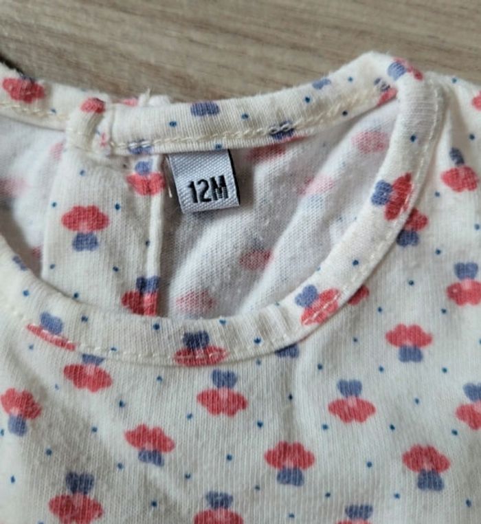 Ensemble t-shirt manches longues et legging taille  12 mois - photo numéro 4