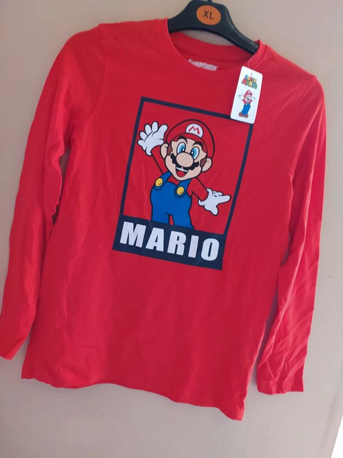 T-shirt Mario - photo numéro 3